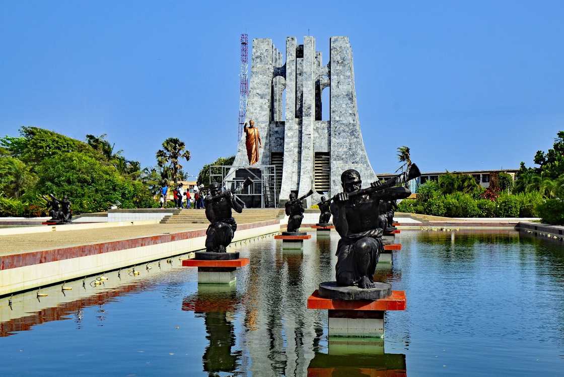 Historical sites in Ghana