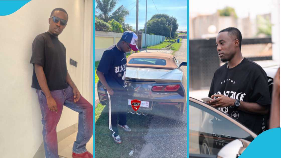 Criss Waddle, Chevrolet Corvette C7, $80k, social media, Ghanaians, luxury cars Criss Waddle, Chevrolet Corvette C7, $80k, social media, Ghanaians, luxury cars
