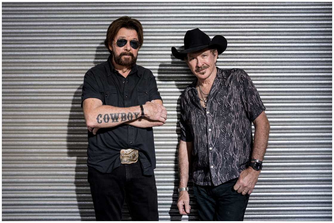 Ronnie Dunn (L) and Kix Brooks (R) of Brooks & Dunn attend day one of CMA Fest 2025 Ronnie Dunn (L) and Kix Brooks (R) of Brooks & Dunn attend day one of CMA Fest 2025