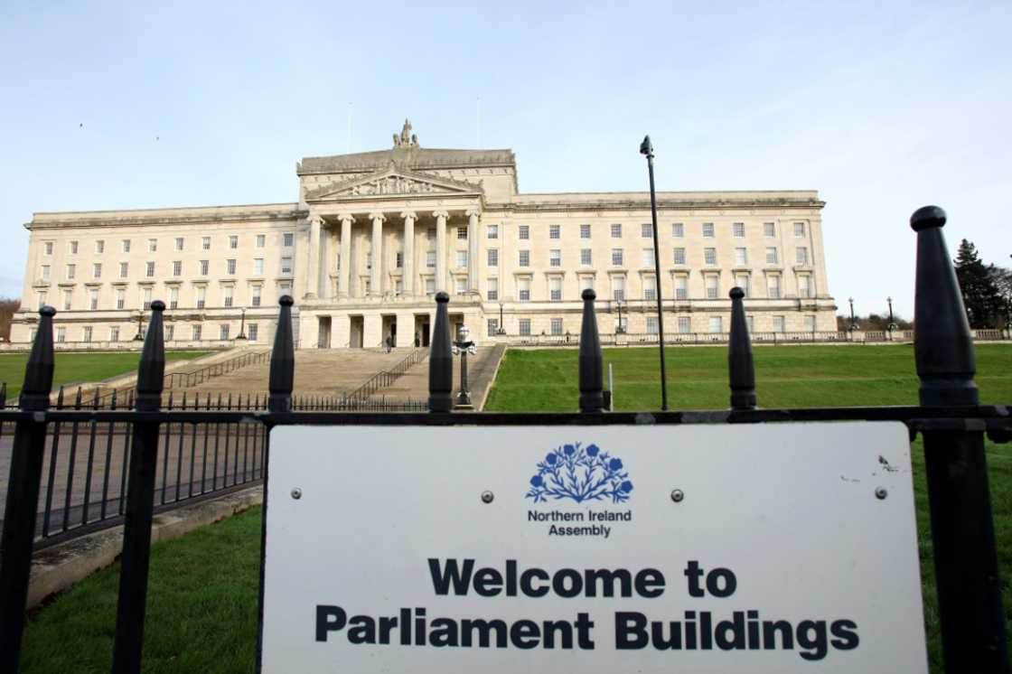 Power-sharing government in Belfast has been suspended since last year due to wrangling over post-Brexit trade rules Power-sharing government in Belfast has been suspended since last year due to wrangling over post-Brexit trade rules