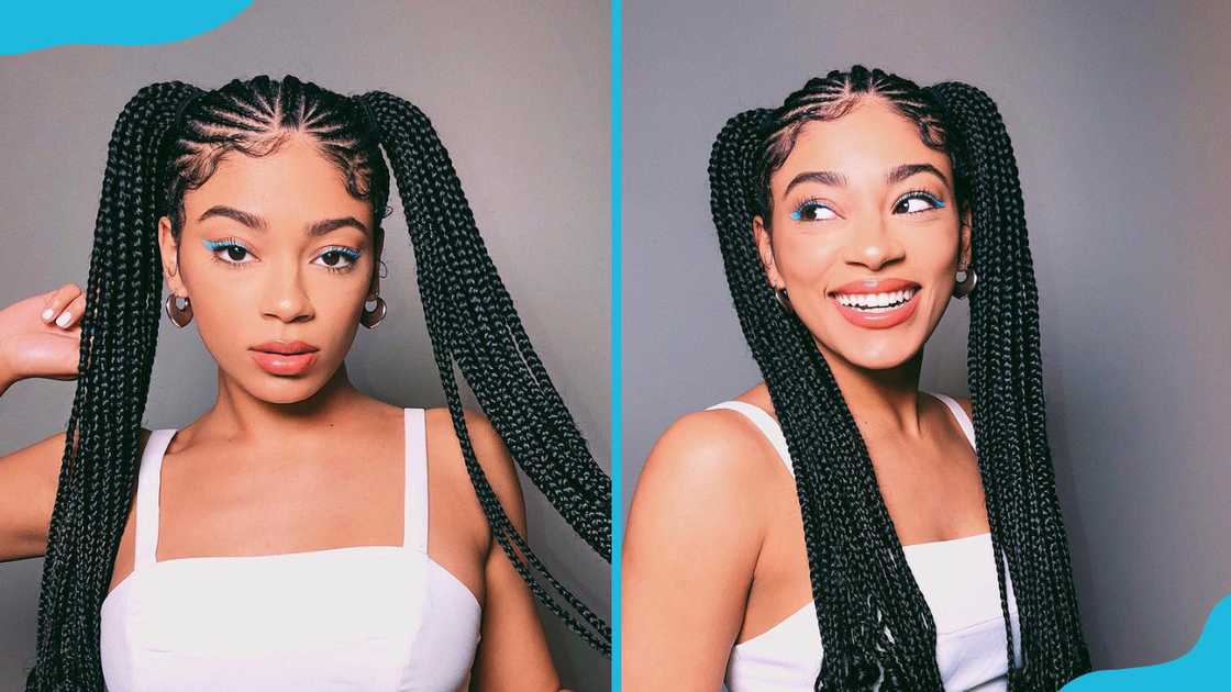 Pigtail cornrows Pigtail cornrows