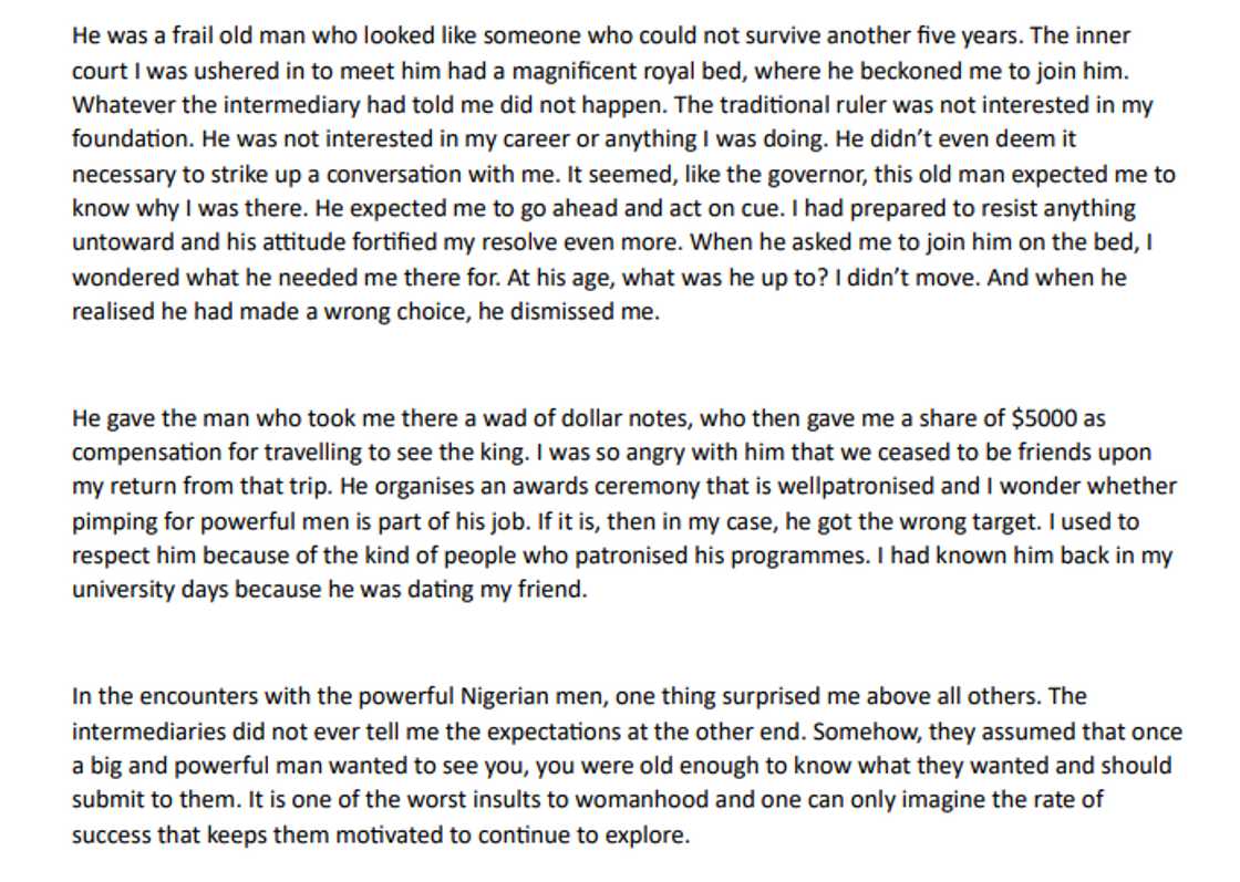 Yvonne Nelson shares how she received $5000 from a powerful Nigerian King after "sexual" encounter Yvonne Nelson shares how she received $5000 from a powerful Nigerian King after "sexual" encounter