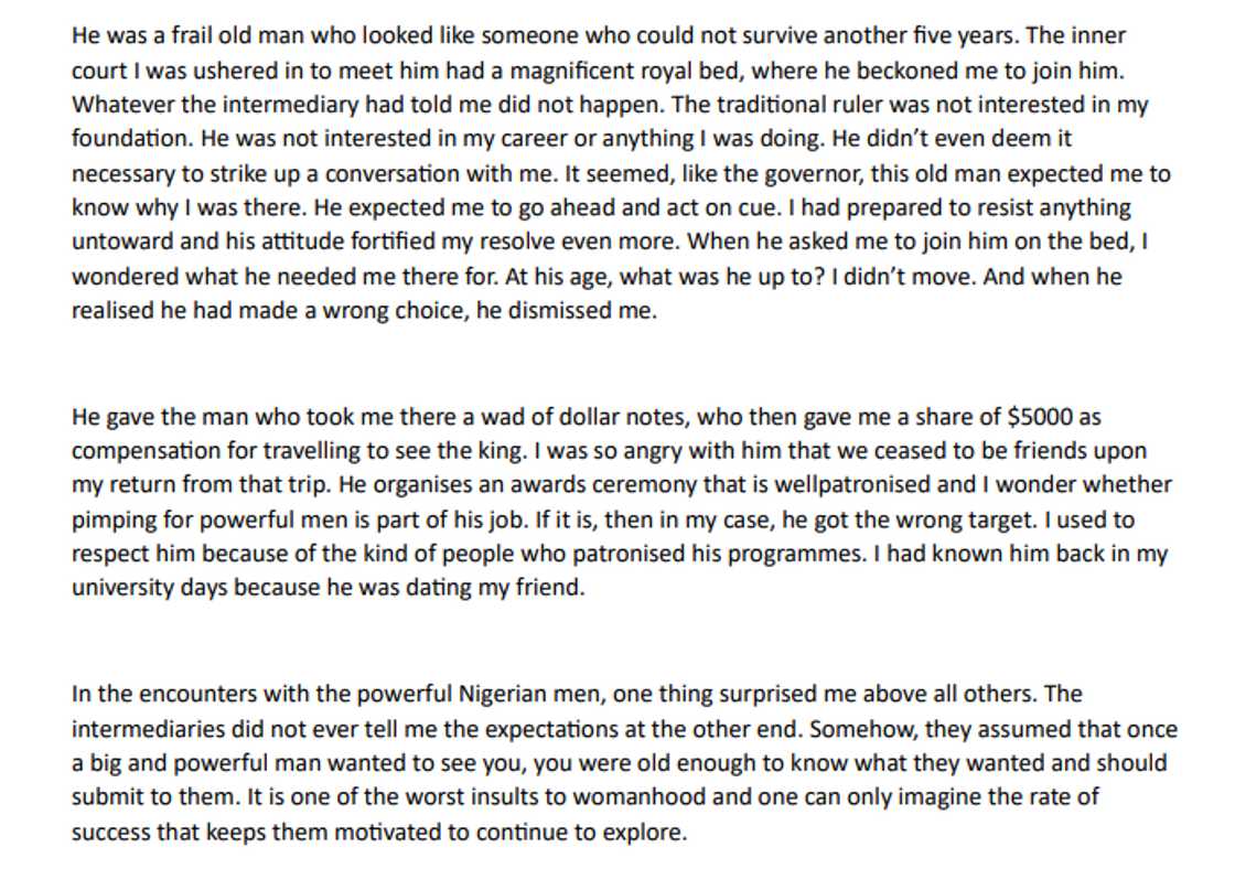 Yvonne Nelson shares how she received $5000 from a powerful Nigerian King after "sexual" encounter