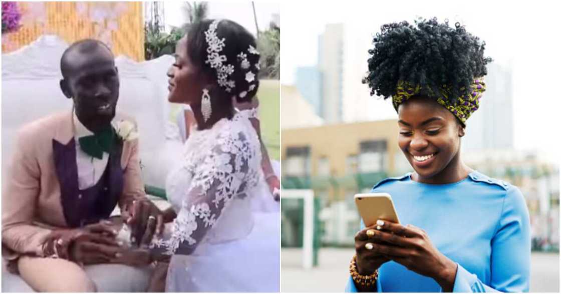 Reactions as shy groom refuses to kiss bride, avoids her in viral video Reactions as shy groom refuses to kiss bride, avoids her in viral video