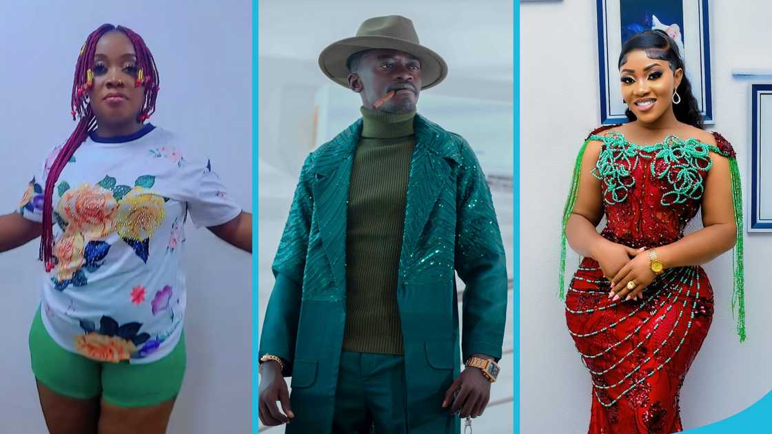 Lil Win, Lil Win's wife, Maame Serwaa, Lil Win's ex-wife, Patricia, Lil Win's children, Ghanaian movies, Lil Win's movies, Sweet Pat