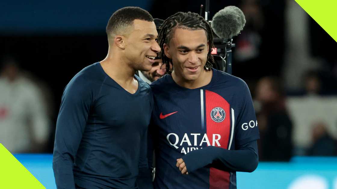 Kylian Mbappe and his younger brother, Ethan, shared the same field for PSG in the latter's debut for the French champions last season. Kylian Mbappe and his younger brother, Ethan, shared the same field for PSG in the latter's debut for the French champions last season.