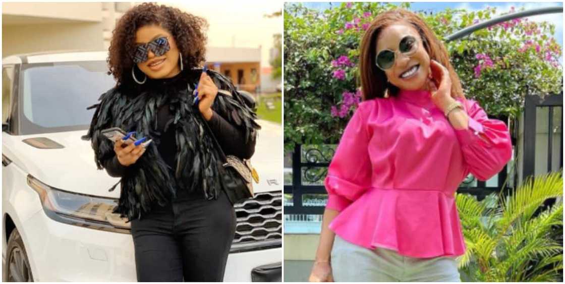 Bobrisky and Tonto Dikeh fight on social media Bobrisky and Tonto Dikeh fight on social media