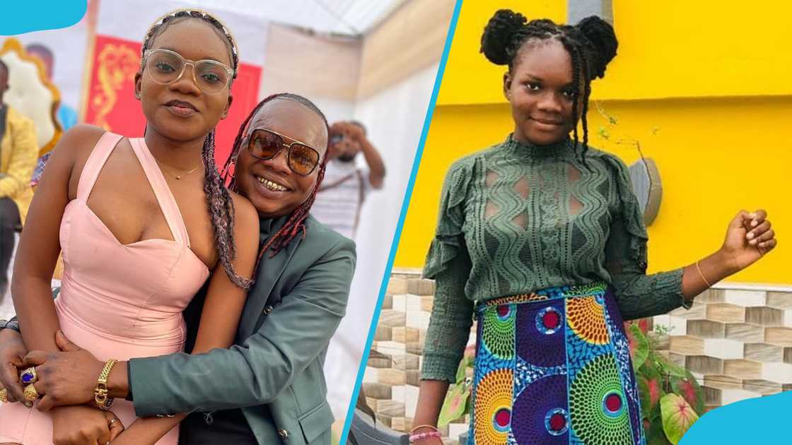 Nana Tornado with his daughter Nana Tornado with his daughter