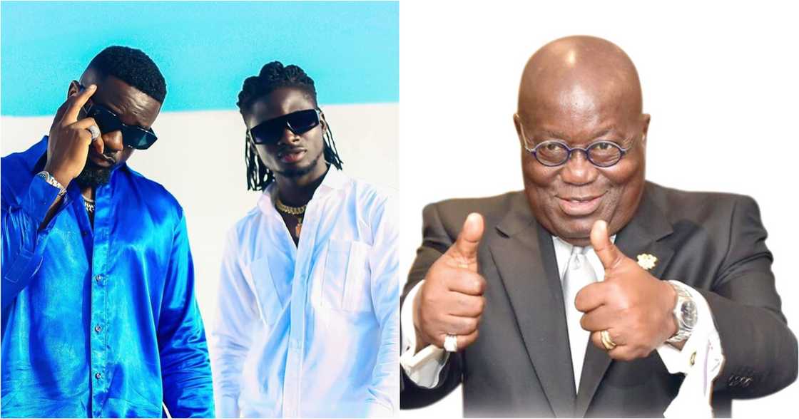Sarkodie endorses Akufo-Addo in new song Happy Day featuring Kuami Eugene Sarkodie endorses Akufo-Addo in new song Happy Day featuring Kuami Eugene