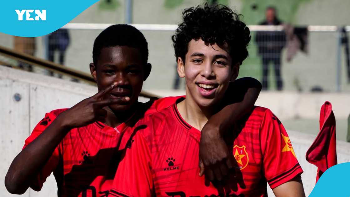 Clifford Kusi Gyamfuaa: Rare Video of Ghanaian Wonderkid Linked to Real Madrid Excites Fans Clifford Kusi Gyamfuaa: Rare Video of Ghanaian Wonderkid Linked to Real Madrid Excites Fans