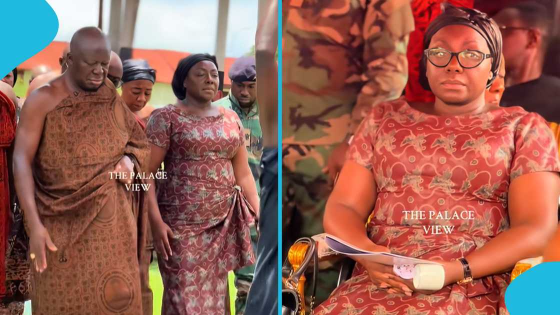 Otumfuo, Otumfuo niece, Otumfuo mourns, Otumfuo wife, Lady Julia, Lady Julia mourns, Afua Akyaa Mensah Amosah funeral Otumfuo, Otumfuo niece, Otumfuo mourns, Otumfuo wife, Lady Julia, Lady Julia mourns, Afua Akyaa Mensah Amosah funeral