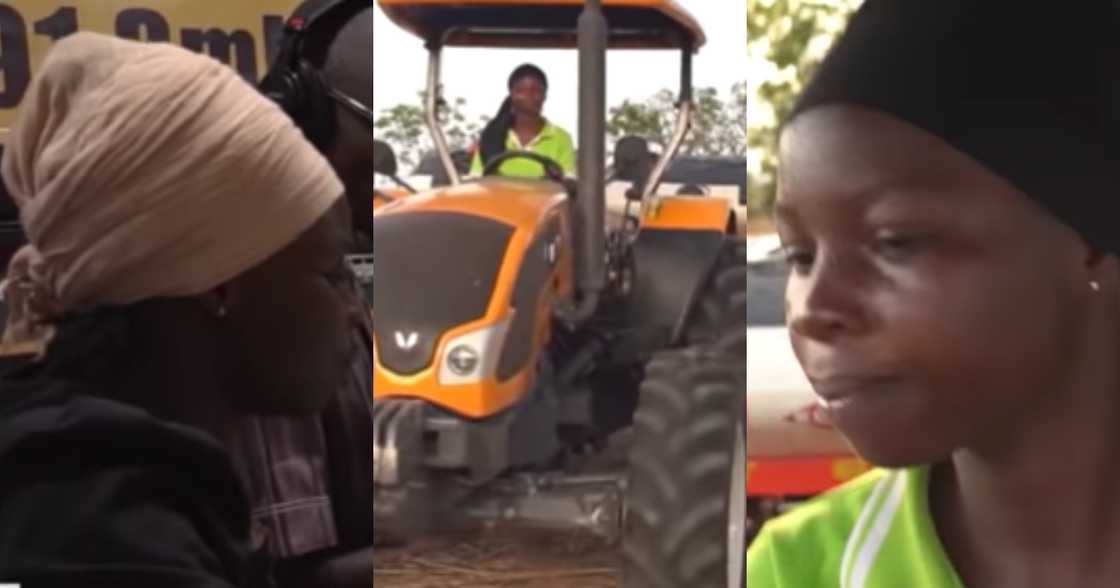 Hikimatu Kediri: Meet the first female licensed tractor driver in Northern Ghana Hikimatu Kediri: Meet the first female licensed tractor driver in Northern Ghana