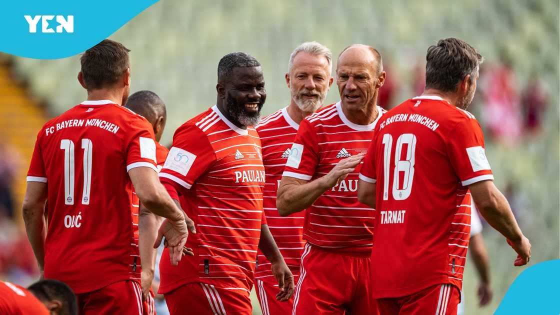 Sammy Kuffour, Bayern Munich, Black Stars, TSV 1860 München legends, Sam Kuffour.