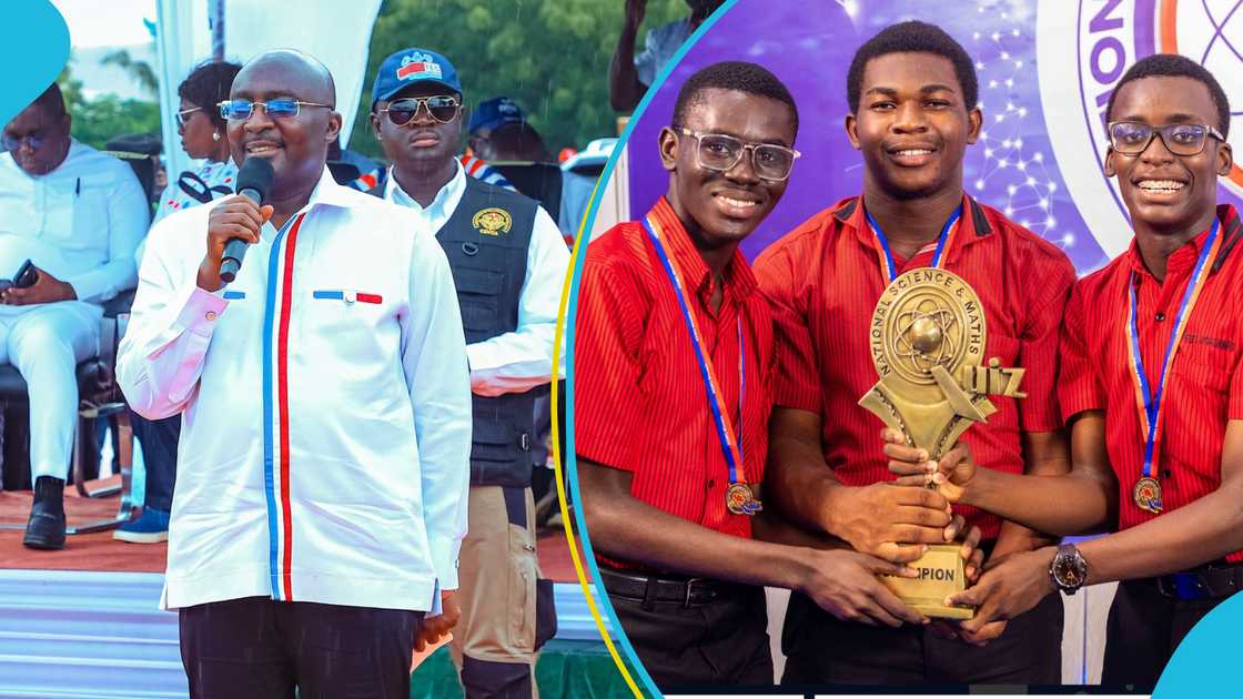 Bawumia Awards Finalists And Trainers Of The 2024 NSMQ