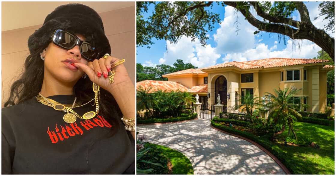 Photos of Rihanna and a stunning mansion Photos of Rihanna and a stunning mansion