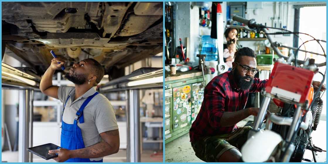 A young Ghanaian lady gives reasons why she cannot date a mechanic. Ghanaian professions, Ghanaian women, relationships A young Ghanaian lady gives reasons why she cannot date a mechanic. Ghanaian professions, Ghanaian women, relationships