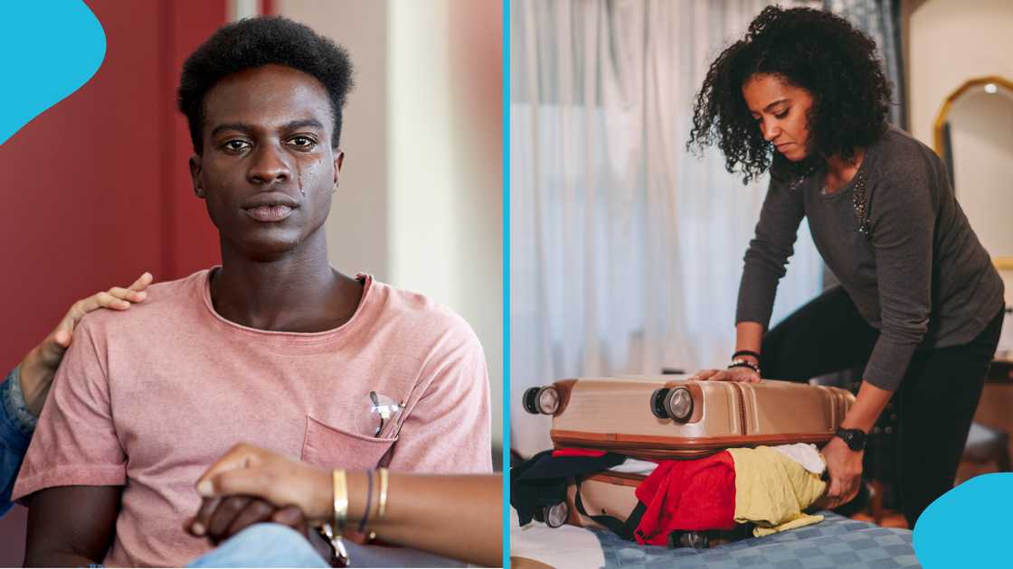 Ghanaian man in Canada, Ghanaian woman, Japa syndrome, Husband and wife Ghanaian man in Canada, Ghanaian woman, Japa syndrome, Husband and wife