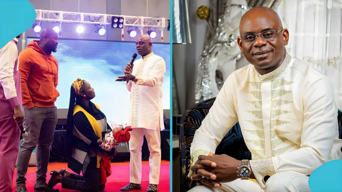 Pastor Nana Sei Opoku-Sarkodie announces he will take bank statements before blessing marriages