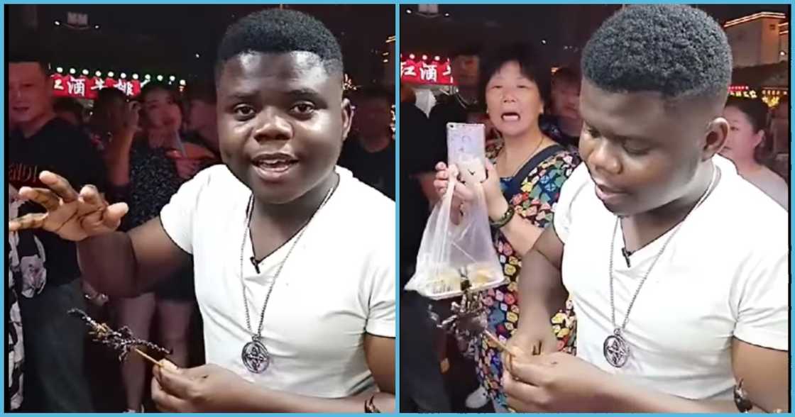 Wode Maya eats snake and scorpionin China Wode Maya eats snake and scorpionin China