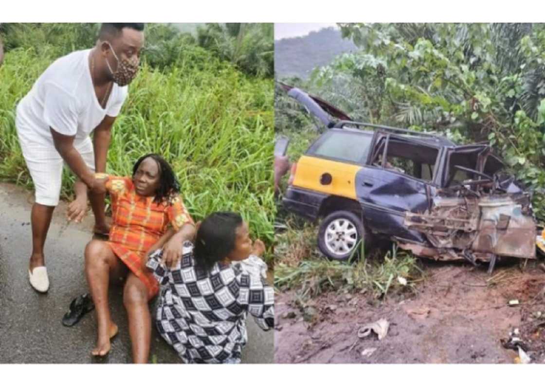 Nigel Gaisie: Prophet Escapes Accident as 4 die on Peki Road in Oti Region Nigel Gaisie: Prophet Escapes Accident as 4 die on Peki Road in Oti Region