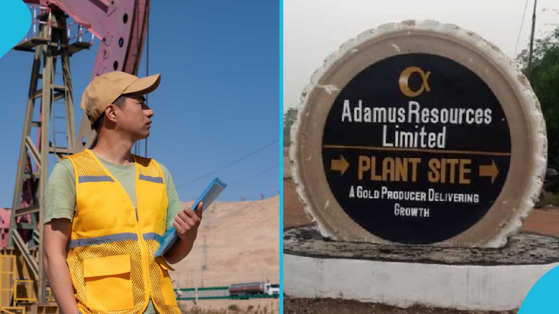 Chinese nationals arrived at the Adamus Resources mining concession in Ellembelle Chinese nationals arrived at the Adamus Resources mining concession in Ellembelle