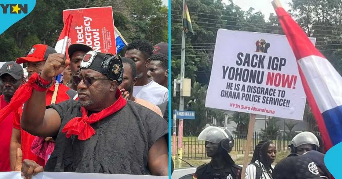 NPP supporters, abuse of power, police harassment, President John Mahama, demonstrations, protest.