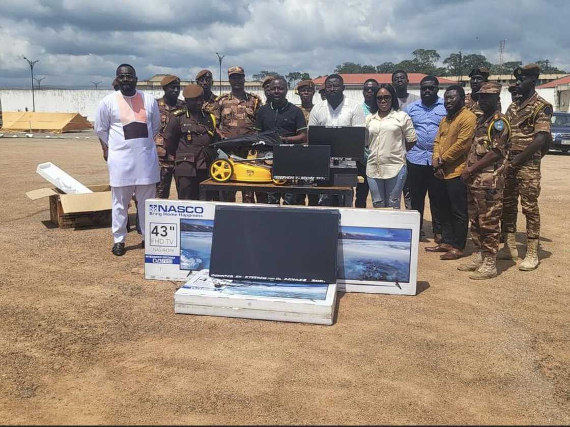 Prisoners at the Ankaful maximum security prisons have received TV sets so they can watch the ongoing Qatar 2022 World Cup