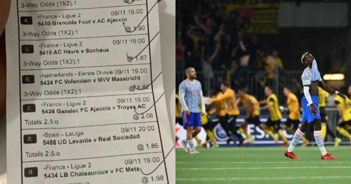 GH man places 10-year trophyless curse on Man United for 'spoiling' his GHC100 bet (video)