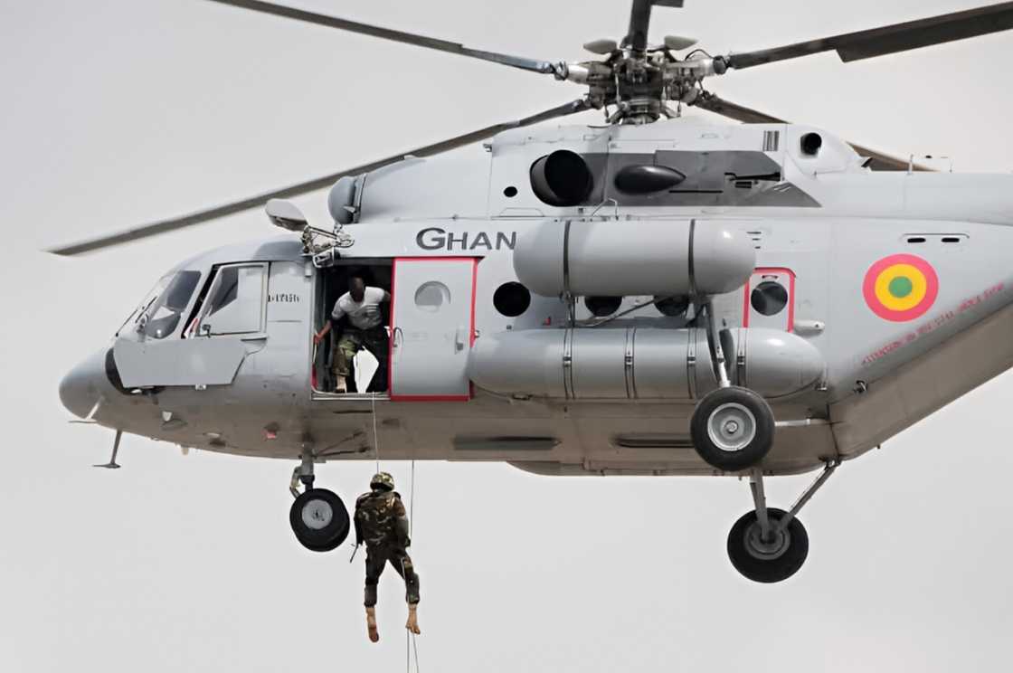 Dr Omane Boamah, Ghana, Helicopter, Murtala, Mahama, President
