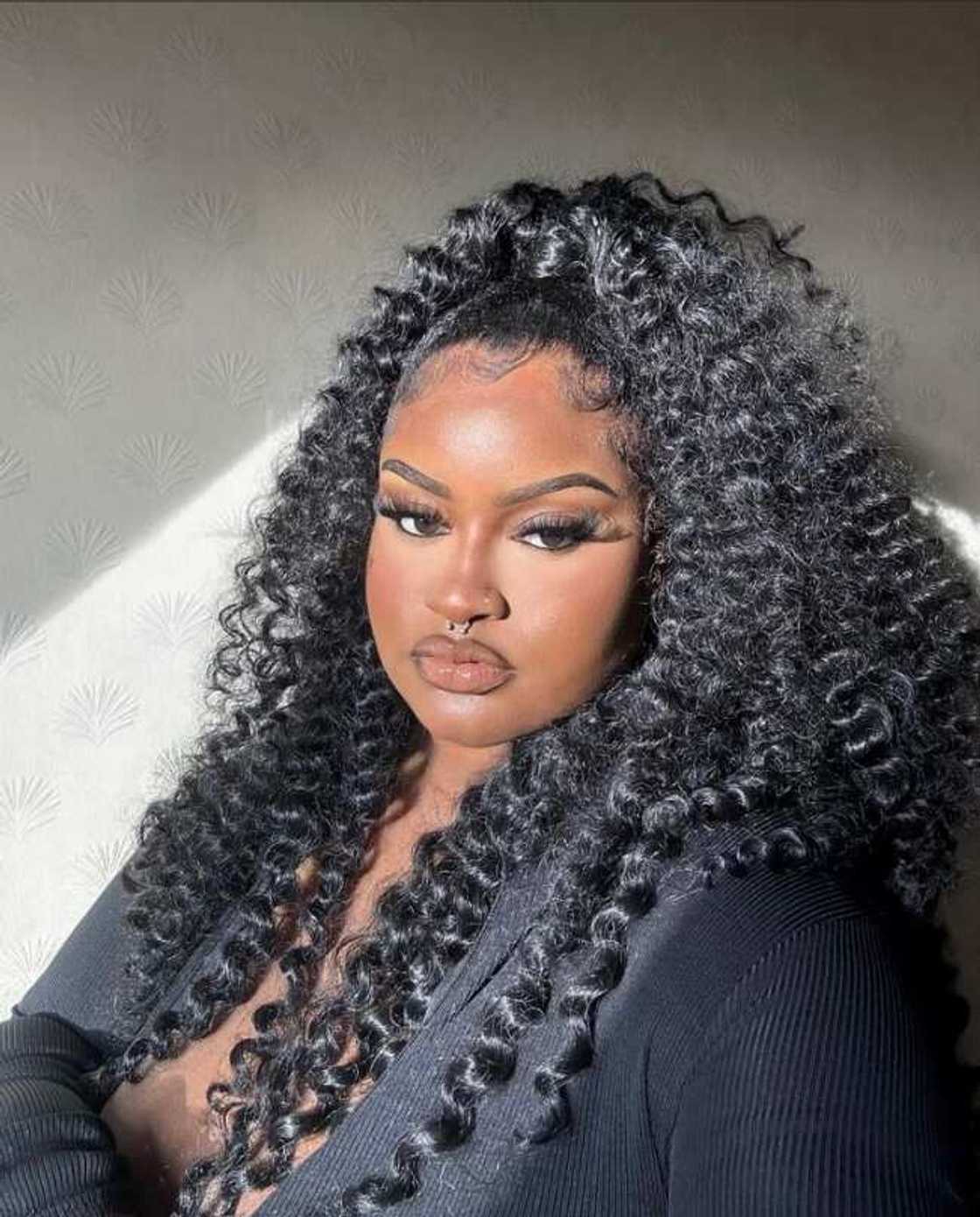 Half up half down hairstyles for black hair Half up half down hairstyles for black hair