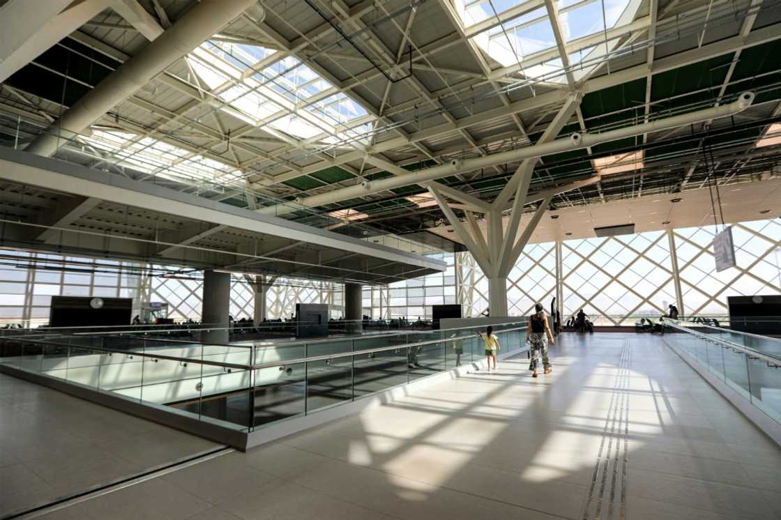 The dream is that this new terminal building will soon be buzzing The dream is that this new terminal building will soon be buzzing