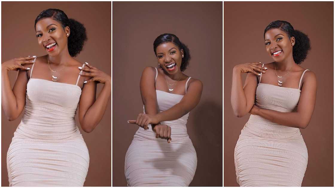 Very curvy young Nigerian lady shares banging body photos to celebrate herself, men want to marry her Very curvy young Nigerian lady shares banging body photos to celebrate herself, men want to marry her