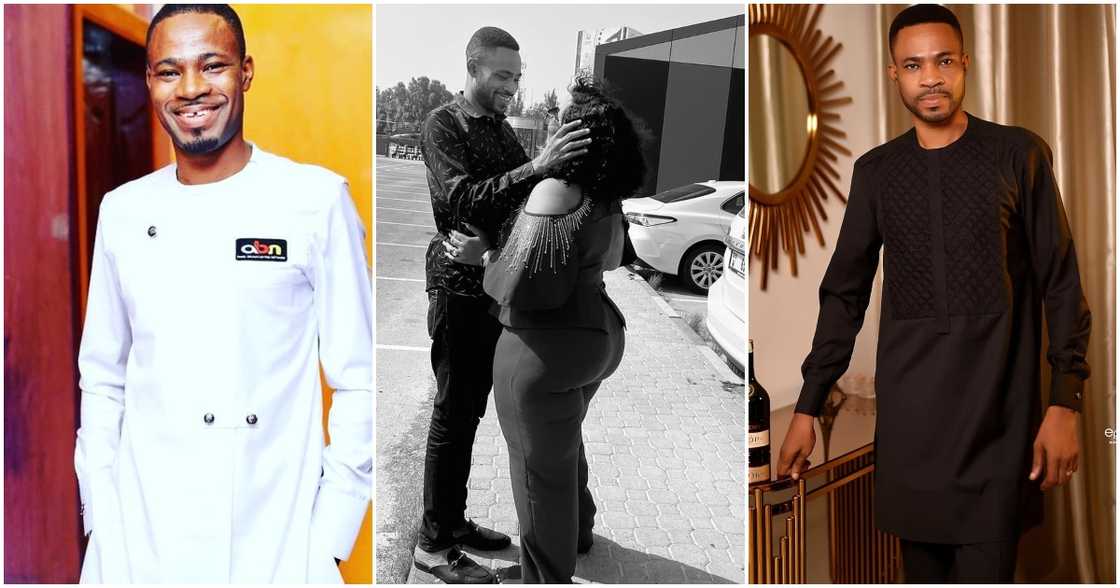 Kofi Adomah and wife, Miracle Kofi Adomah and wife, Miracle