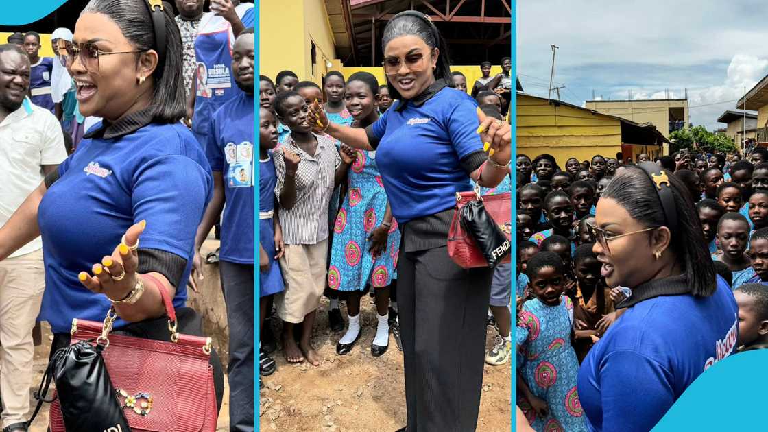 Nana Ama McBrown, Ghanaian actress, St. Augustine Anglican Basic School, Softcare, Kobby Kyei, blogging Nana Ama McBrown, Ghanaian actress, St. Augustine Anglican Basic School, Softcare, Kobby Kyei, blogging