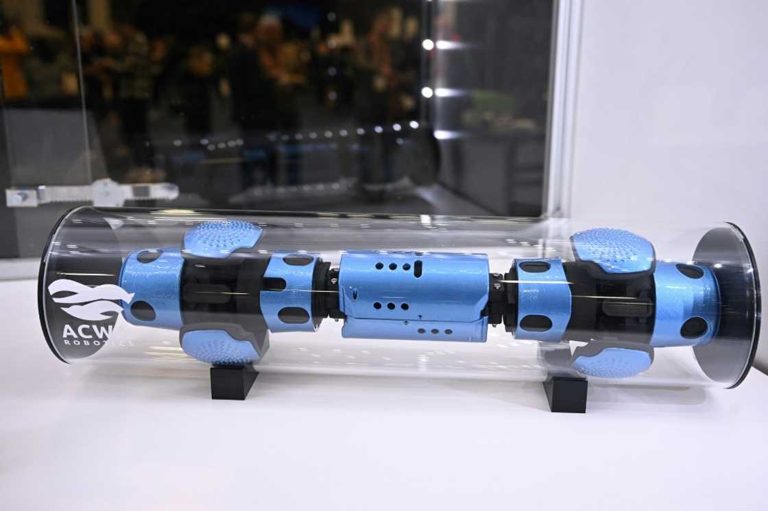 Paris-based startup ACWA Robotics won plaudits at CES for a robot dedicated to the detection and prevention of water leaks in underground pipes Paris-based startup ACWA Robotics won plaudits at CES for a robot dedicated to the detection and prevention of water leaks in underground pipes