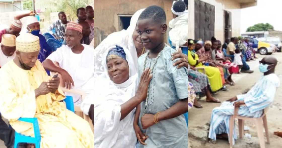 Ishmael Abdallah: First photos emerge as family of 10-year-old boy killed for 'juju' gather for burial Ishmael Abdallah: First photos emerge as family of 10-year-old boy killed for 'juju' gather for burial