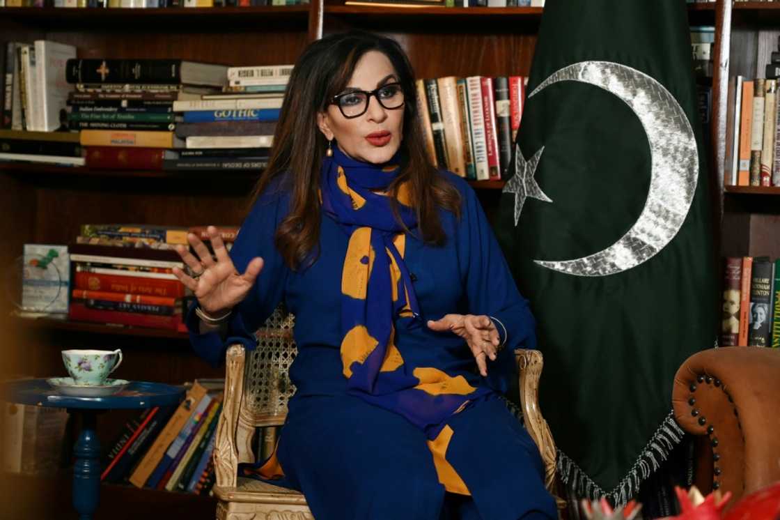 Pakistan Climate Change Minister Sherry Rehman said a third of the country was under water as a result of flooding caused by monsoon rains Pakistan Climate Change Minister Sherry Rehman said a third of the country was under water as a result of flooding caused by monsoon rains