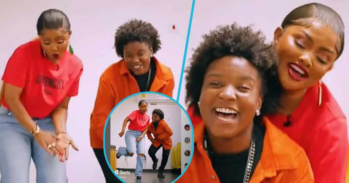 Photos of Nana Ama McBrown and Afronita. Photos of Nana Ama McBrown and Afronita.