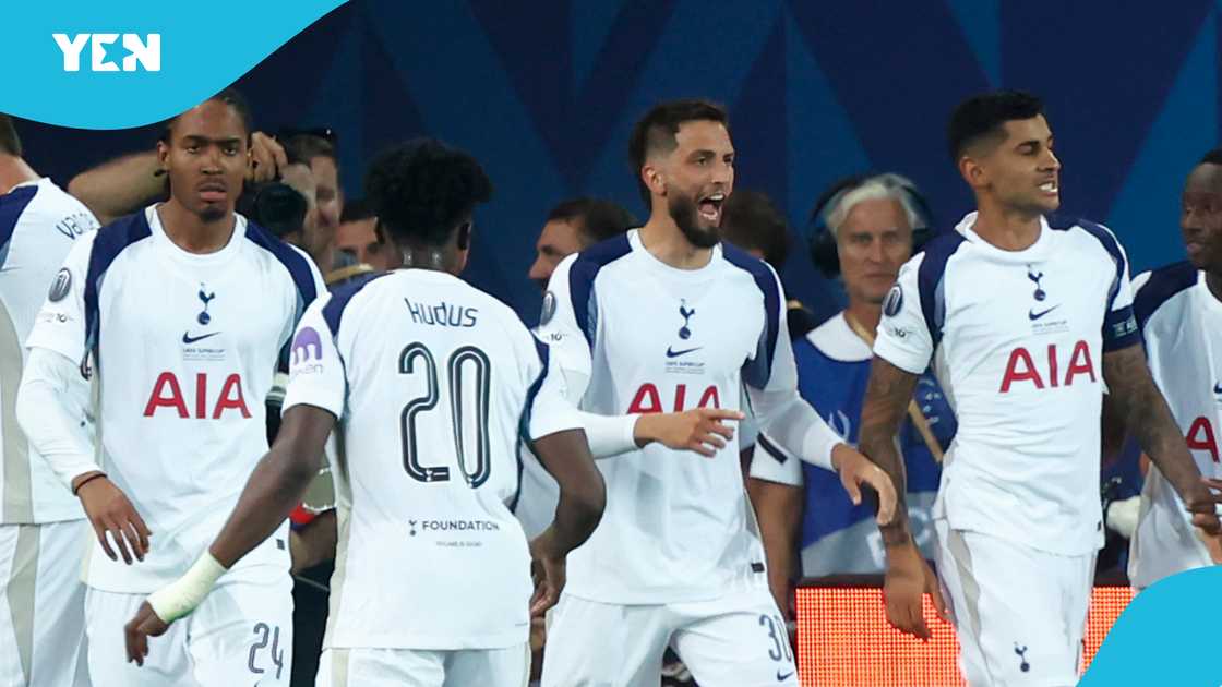 Djed Spence vs Kudus, Mohammed Kudus' Tottenham debut, Tottenham EPL results, Premier League 2025/26