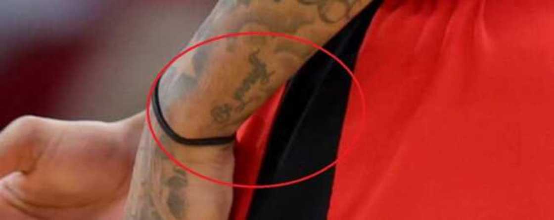 Jalen Green's tattoos