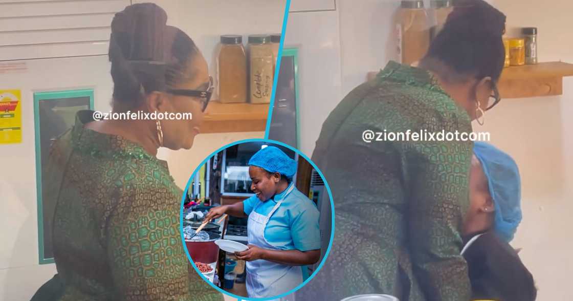 Photos of Lordina Mahama and Chef Faila Abdul Razak. Photos of Lordina Mahama and Chef Faila Abdul Razak.