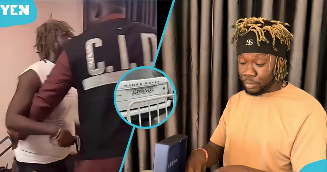 Showboy, Showboy's Arrest, Adanko, TikTok, CID, Showboy Escapes Arrest, Davido GH