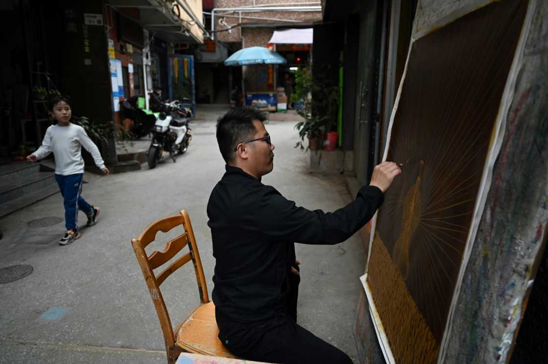 "I used to copy Picasso's work, and now I have my distinct style," Wu Feimin said "I used to copy Picasso's work, and now I have my distinct style," Wu Feimin said