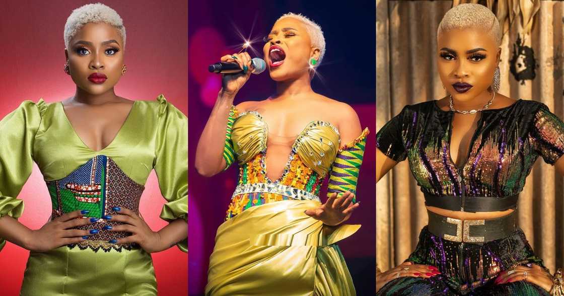 Adina breaks down in tears while performing at Rawlings's funeral; video drops Adina breaks down in tears while performing at Rawlings's funeral; video drops