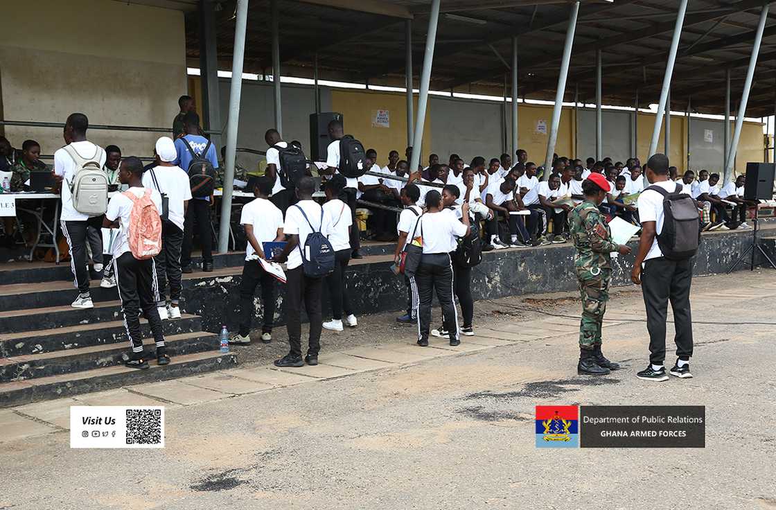 Ghana Armed Forces, El Wak, Training, Recruitment, Ghana, Applicants, Stampede Ghana Armed Forces, El Wak, Training, Recruitment, Ghana, Applicants, Stampede