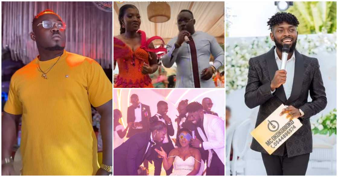 Top wedding MCs Okokobioko and Shegelabobor