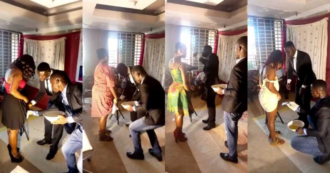 Video of pastor shaving female members' private parts in church is a movie Video of pastor shaving female members' private parts in church is a movie