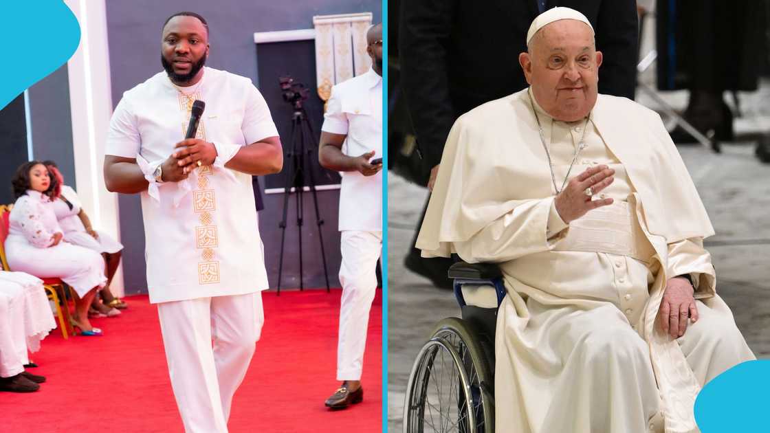 Pope Francis, Prophet Eric Boahen Uche, Prophet Eric Boahen Uche, Pope Francis' death, Ghanaian pastor, Social media Pope Francis, Prophet Eric Boahen Uche, Prophet Eric Boahen Uche, Pope Francis' death, Ghanaian pastor, Social media