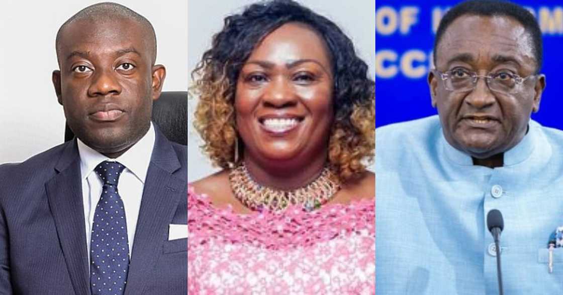 Oppong Nkrumah, Hawa Koomson, Afriyie Akoto approved by majority vote