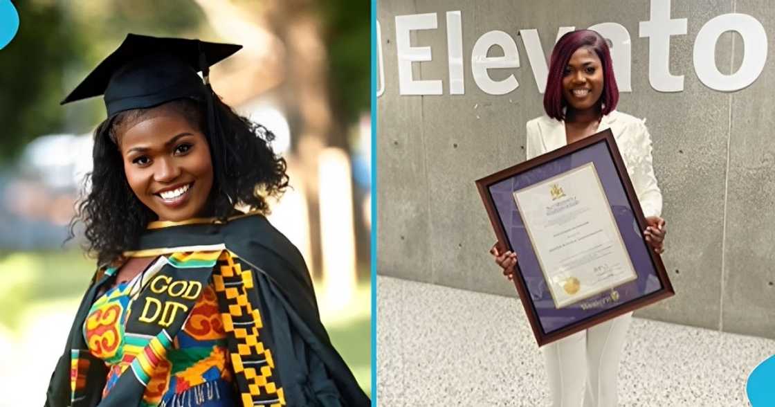 Ghanaian lady, academic excellence, Canada, University of Western Ontario, master's degree